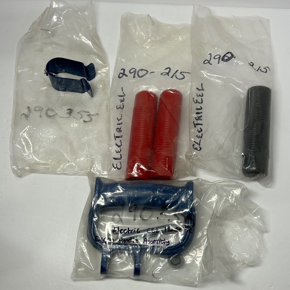 Electric Eel Model C Drain Cleaner Parts Carry Handle 290-353 Grips 290-215 Clip
